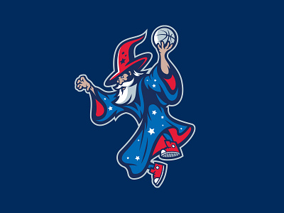 Washington Wizards basketball beard characters dc hat logo magic mascot nba rebrand robe sneakers spell sports stars w washington wizard wizards