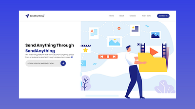 Web Design-Hero Section-Website design ui ux web
