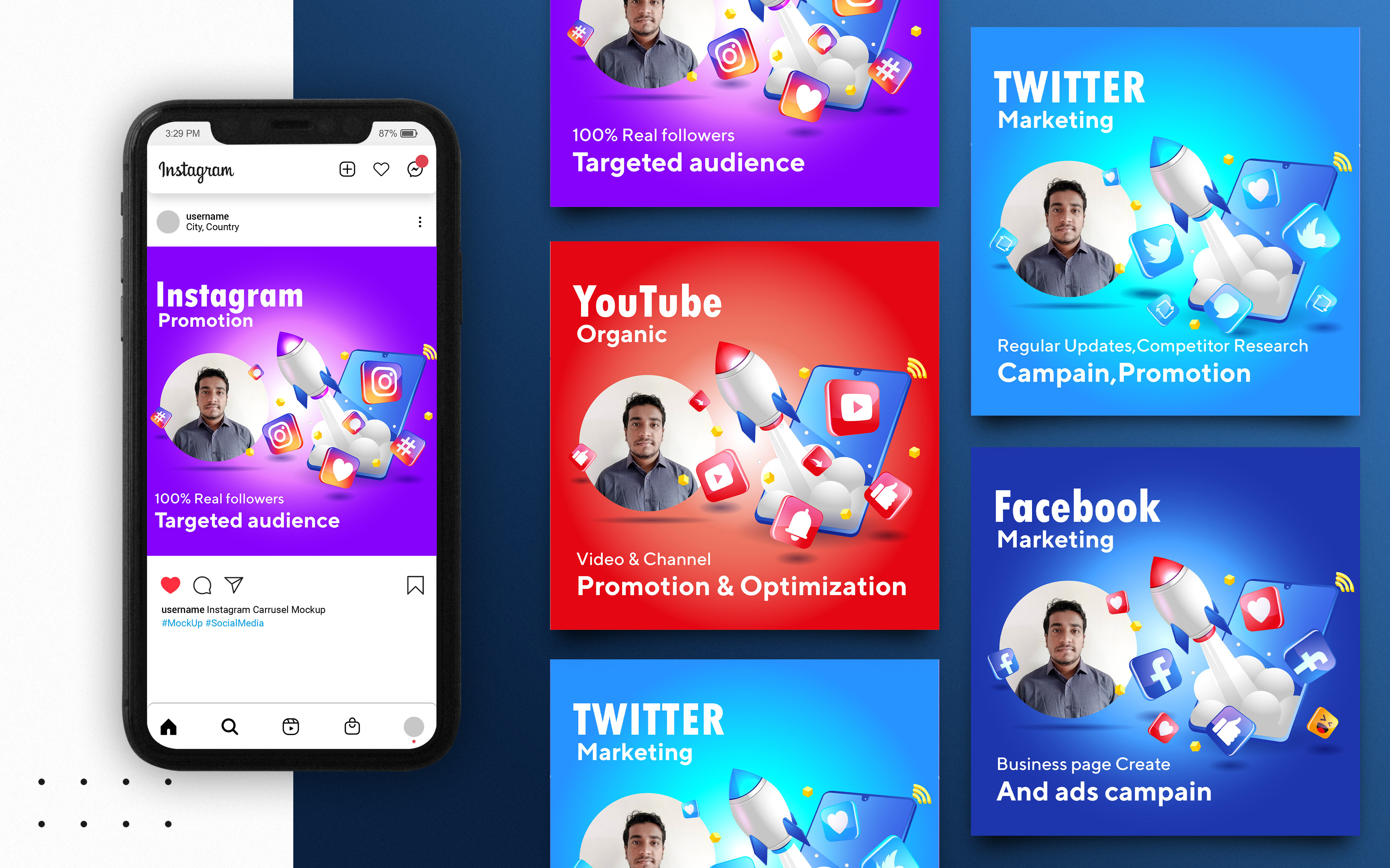 Example of Social Media Design | E Commerce Design