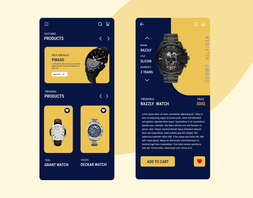 Example of Minimal App Design