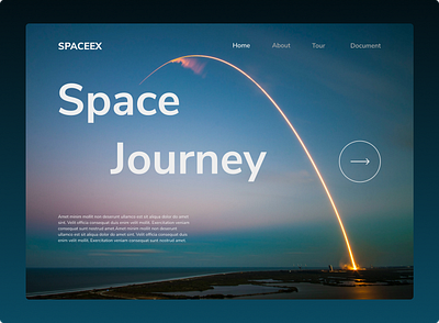 Space Journey Homepage design homepage homepage design landing page landing page design landingpage latest landing page design minimal landing page design space landing page ui ui design web web design web landing page web ui website website design website landing page