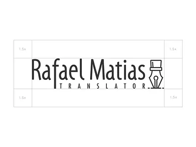 Rafael Matias Logo brand identity branding design graphic design illustrator logo minimal vector