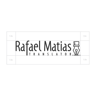 Rafael Matias Logo brand identity branding design graphic design illustrator logo minimal vector