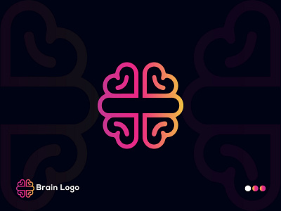 brain logo abstract logo brain logo business logo colourful logo creative logo creative modern design flat logo logo logo and branding logo design logotype minimal logo minimalist logo modern brain logo modern logo unique logo