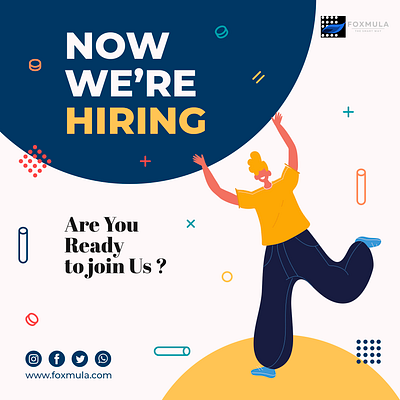 internship hiring branding graphic design logo