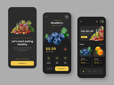 Grocery App app design application design inspiration figma figma design grocery app interface mobile app uidesign user interface uxdesign web design