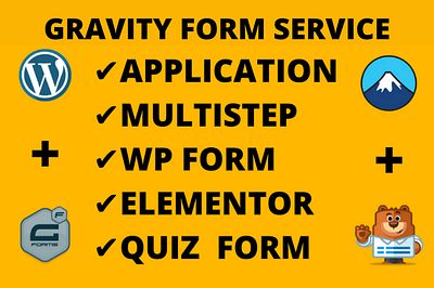 I will design unique multistep form, contact form 7,or gravity f design elementor pro illustration landing page logo squeeze page web design wordpress customization wordpress developer wordpress website