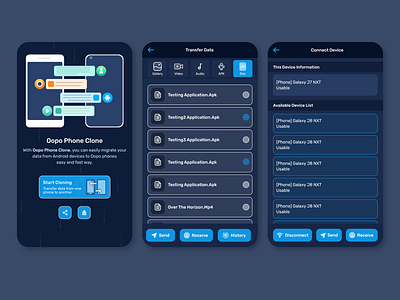 Clone PHone app branding design graphic design illustration logo typography ui ux vector