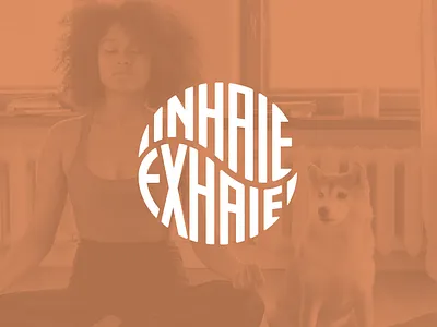 Inhale Exhale -Lettering creative curiouskurian custom typo inhale exhale lettering lettering artist typo typography