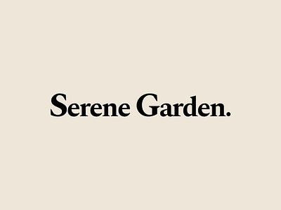 Serene Garden