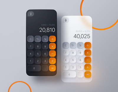 The Calculator calculator figma mobile mobile app sinthai sinthaistudio ui uxui xd