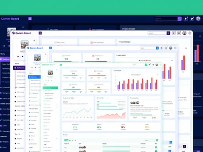 CommBoard :- Admin Dashboard Bootstrap Template admin blog design dashboard freebie freebies html illustration logo template theme design ui wordpress design