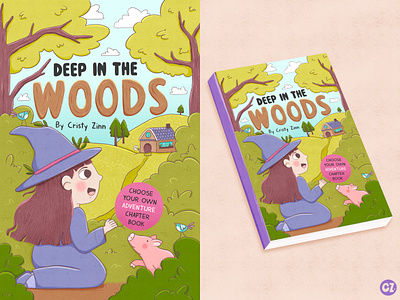 Deep In The Woods digital illustration illustration kidlit procreate publishing