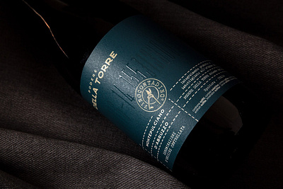 Label Design Podere della Torre brand branding design graphicdesign label logo logodesign packaging wine