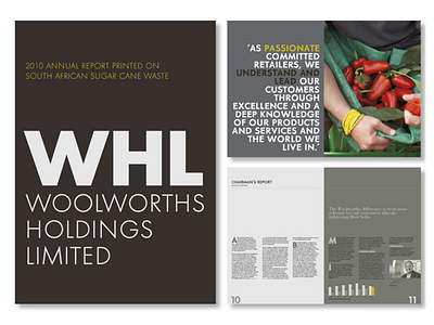 WHL Annual Report annual report book branding brochure design packaging packaging design