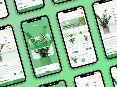 Plant Care Application Xd Challenge #AdobeXD indoor plants