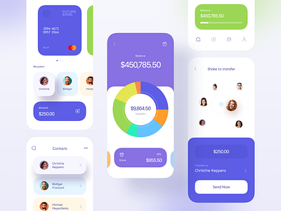 Finance app - Mobile app app app design bank banking banking app finance finance app fintech mobile app mobile app design mobile design mobile ui