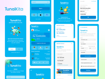 Loan App app branding design graphic design loan loan app loan mobile app mobile app ui ux ux design