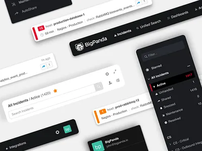 BP Incident page components