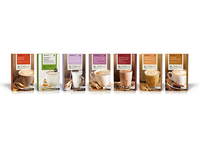 Woolworths Hot Drinks branding coffee design hot drink latte packaging packaging design