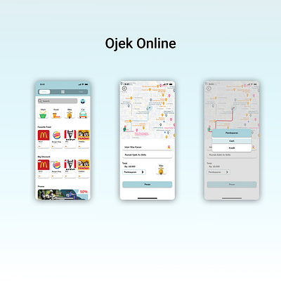 Ojek Online 3d aja animation apa branding destination gojek graphic design hahaha inspirasi logo makanan mobil motion graphics motor ojek online shoping star tujuan ui