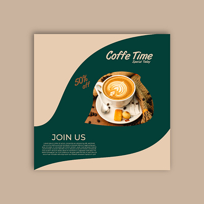 Banner Coffe branding graphic design