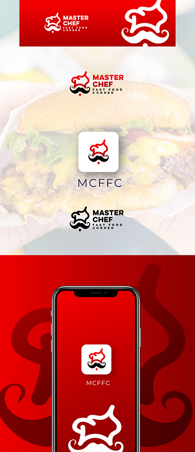 Master Chef Fast Food Corner branding designs graphic designs graphics logo logo idea logos vector