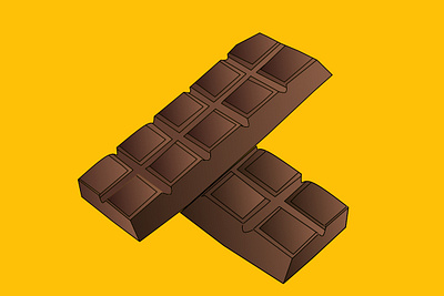 Chocolate Bar branding bussines design food graphic design illustration image vector