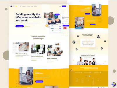 Web Development Agency Website Made With WordPress adobexd agency website app ui behance business website dailyui design dribbble figma graphic design illustration sketch ui userexperience userinterface ux design uxui web development web ui wordpress theme design