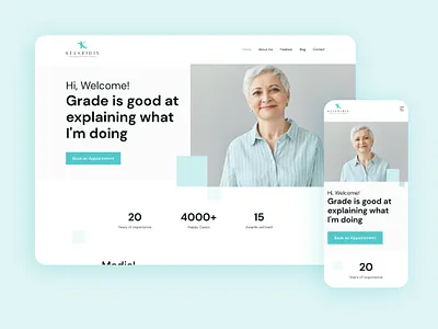 Websitedesign for a Psychologist branding psychologist trend ui webdesign