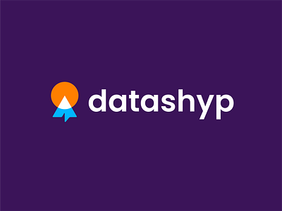 datashyp airplane analyse analytics clever creative data design fly logo minimal modern shipping simple sun technology