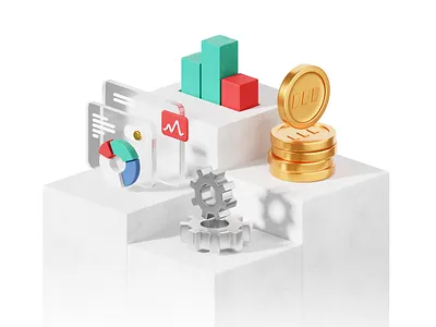 Secret File One Hundred 3d app blender crypto graph illustration visualisation web