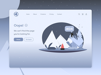 Daily UI #008 - 404 Page 008 404 dailyui design error errorpage ui