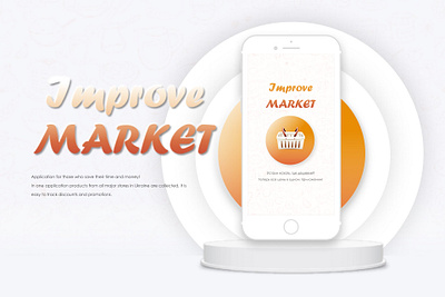 Improve Market app app design branding design ecommerce mobile app mobile app design ui uiux ux