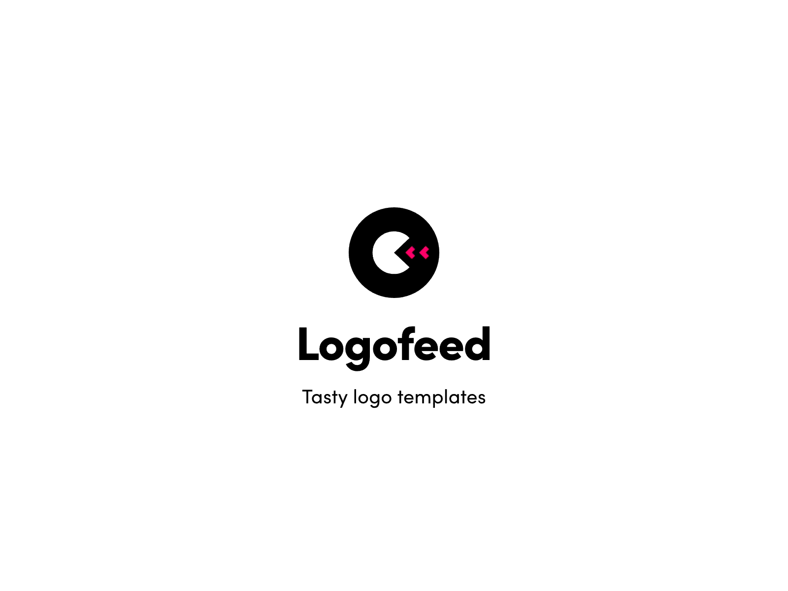 Logofeed logo animation branding logo templates vector