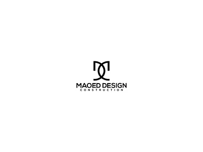 Maoed Design Construction brand branding design iconic logo illustration logo logotype simple symbol icon