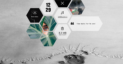 Ash - Rainmeter for windows customize desktop minimal rainmeter ui ui design windows