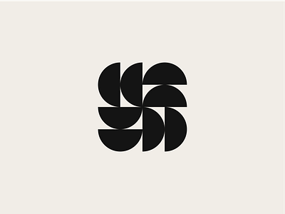 Circle cut symbol exploration b2b logo brand identity branding clean logo custom logo expensive logo grid system for logo logo logo for business logoo modernism monogram saaslogo startup logo symbol visual identity