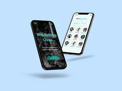 Mobile Screens | The Social Corporate design logo minimal motion graphics ui uiux ux website redesign
