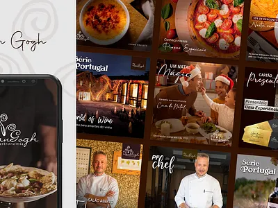 Social Media Posts for Classic Restaurant adobe photoshop chic design food graphic design pasta post restaurant social media