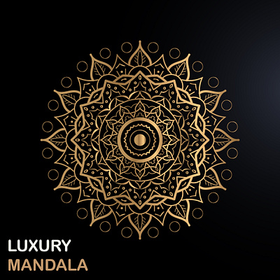 Luxury mandala 1 branding design graphic design illustration logo print vector