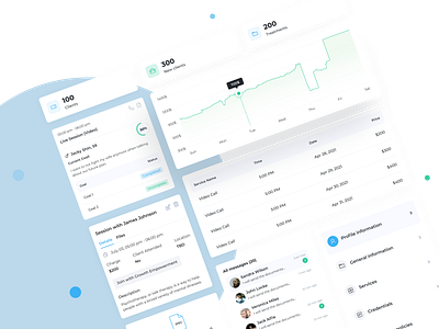 SaaS for Psychologist & Therapists app branding business analyst business processes crm design django product design therapists ui