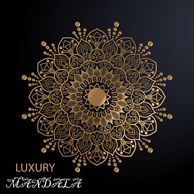 Luxury mandala 9 branding design graphic design illustration logo print vector