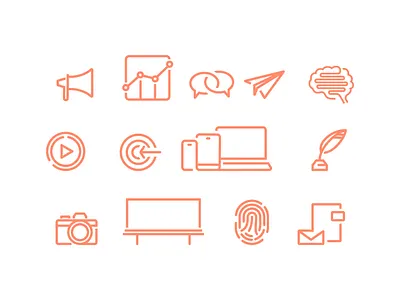 Koch Comm Services icon icon family icon set icons