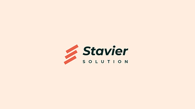 Logo Concept background brand branding color dark green font graphic design identity illustration logo orange solution typography ui