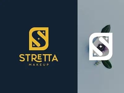 Stretta Makeup Logo beauty logo boutique logo branding branding identity clothing brand logo clothing logo cosmetic logo creative logo fashion brand fashion brand logo fashion logo lettermark logo logo design logo mark luxury logo makeup logo monogram s letter logo s logo