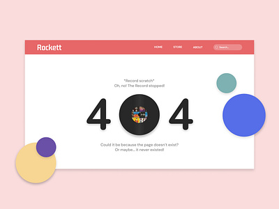 Maratón UI - Challenge #4 - 404 Page app branding design figma graphic design illustration logo ui ux