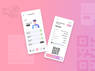 Fintech - Tax Payment App application design concept creative design design dessig thinking experience design human centred design interaction design minimal design mobile app design product design prototyping ui design ui ux desifgn ux design visual design