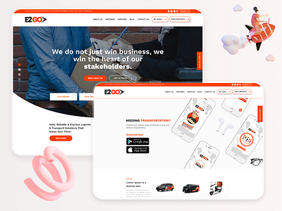E2GO app design design graphic design trending website design ui ux website design