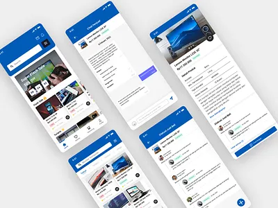 E-Commerce Mobile App app apps chat chat bot design discussion e commerce mobile app product ui ux